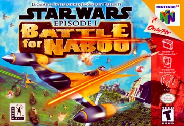 Star Wars Episode I - Battle for Naboo (USA) box cover front